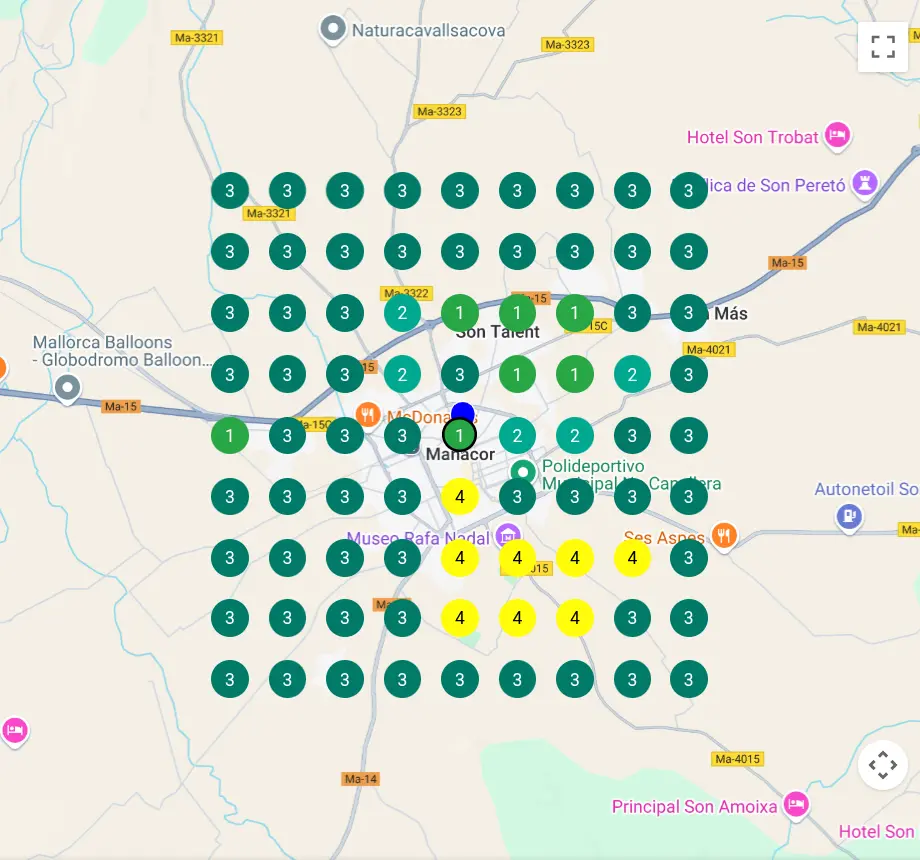 imagen de un negocio de seo local Málaga